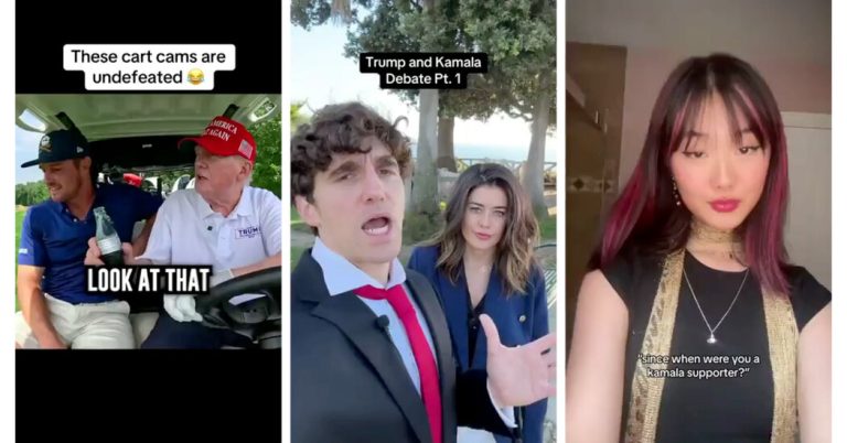 Trump vs. Harris: The 2024 Election Has Taken Over TikTok